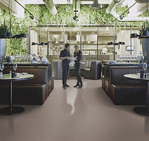 Forbo Marmoleum Decibel on Order 358035 milk chocolate фото 3 | FLOORDEALER